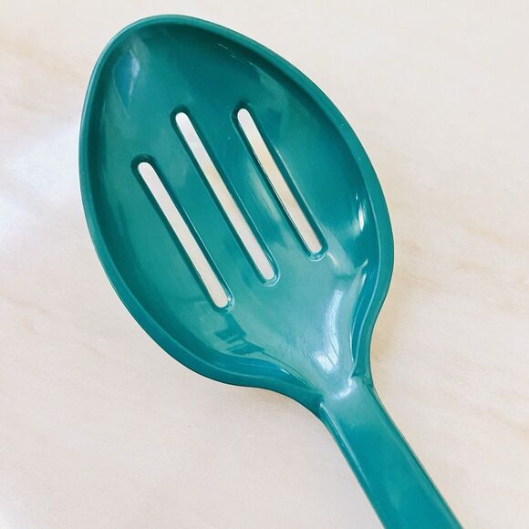 2pc ULTRATEMP Green Utensils Slotted Serving Spoon & Ladle 11 3/8” Melamine - Picture 10 of 15